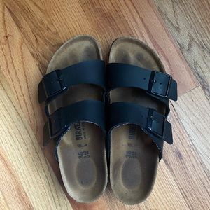 Black Birkenstocks